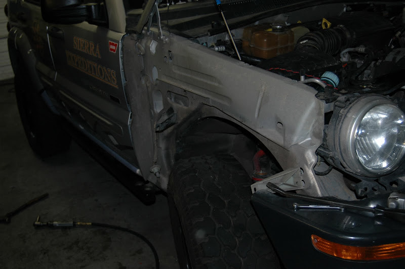 How to install a Snorkel on your KJ (SAFARI SNORKEL SS1130HF) Jeep